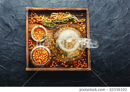 Healing sea buckthorn tea Healing sea buckthorn tea 83336102