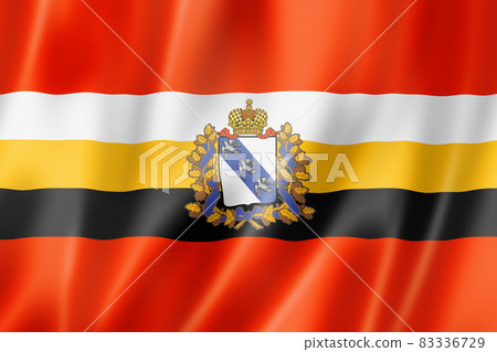 Kursk state - Oblast - flag, Russia Kursk state - Oblast - flag, Russia 83336729