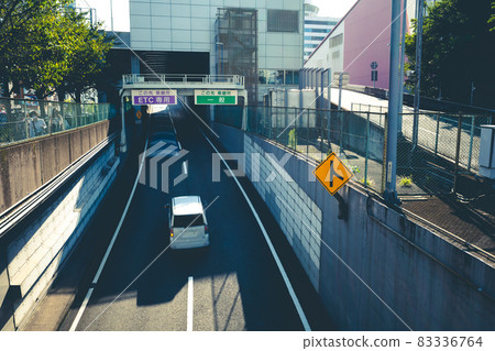 Expressway ETC exclusive and general Metropolitan Expressway Yaesu Line Nishi-Ginza transit station b-3 Matte feeling Expressway ETC exclusive and general Metropolitan Expressway Yaesu Line Nishi-Ginza transit station b-3 Matte feeling 83336764