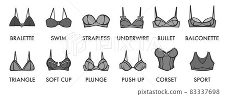 Different bra models, women clothes top collection Different bra models, women clothes top collection 83337698
