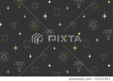 Jewel pattern background material 83337831