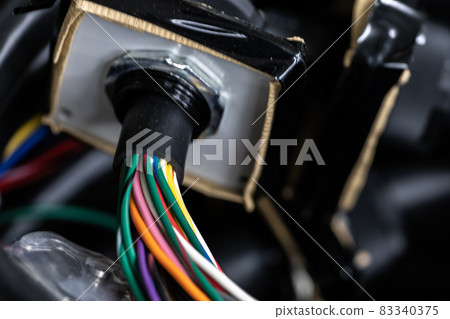 [Electric wire] Wire processing / wire harness image [Industry] 83340375