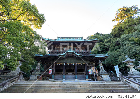 Kotohiragu Shrine in early autumn, Kotohira Town, Kagawa Prefecture Kotohiragu Shrine in early autumn, Kotohira Town, Kagawa Prefecture 83341194