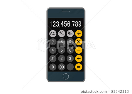 Calculator smartphone 83342313