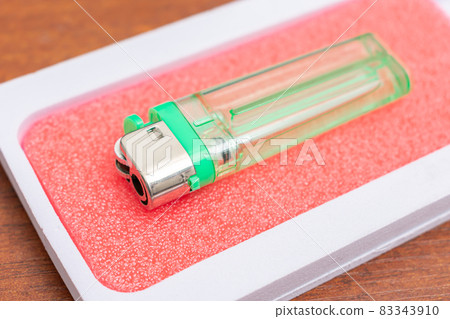 New pocket gas lighter in stylish packaging 83343910