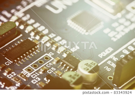 Global semiconductor shortage. Computer chip and semiconductor shortage hurting car industry production. Semiconductor chip shortage could extend several years 83343924