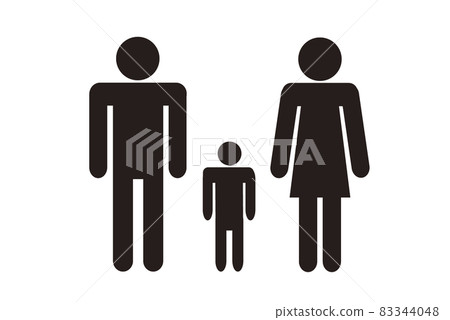 家庭圖標。 家庭圖標。 83344048