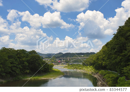 【相模原市】相模川的風景 【相模原市】相模川的風景 83344577