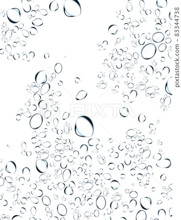 背景材料：水滴的集合 83344738