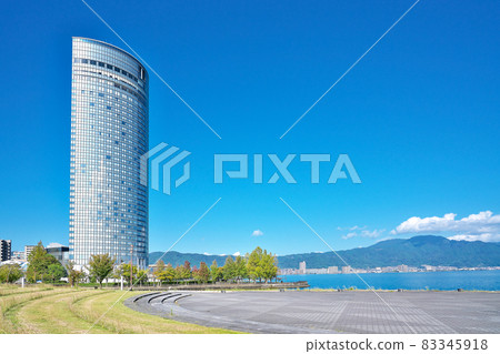 [Lake Biwa (Citizen's Plaza)] Yumihama, Otsu City, Shiga Prefecture 83345918