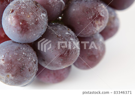 Pione (grape) on a white background Pione (grape) on a white background 83346371