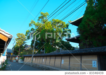 【四國88寺】德島縣小松島市門前秋景龍越寺19號 83346439