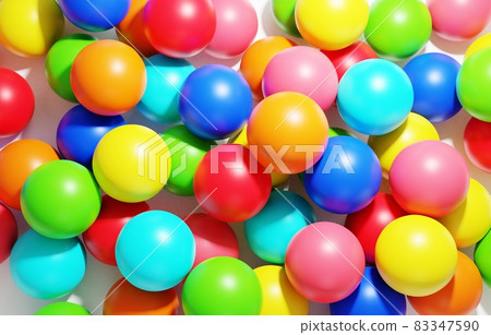 3D材質_彩球 83347590