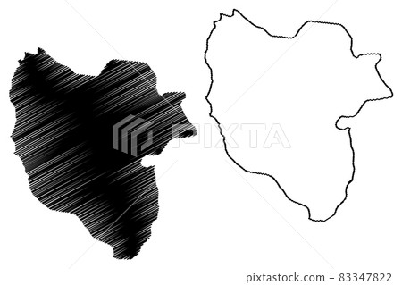 Mavrovo and Rostusa Municipality (Republic of North Macedonia, Polog Statistical Region) map vector illustration, scribble sketch Mavrovo and Rostusa map Mavrovo and Rostusa Municipality (Republic of North Macedonia, Polog Statistical Region) map vector illustration, scribble sketch Mavrovo and Rostusa map 83347822