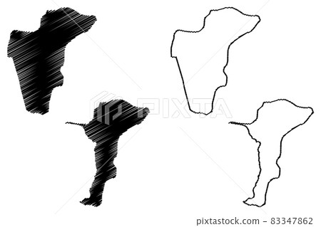 Ohrid Municipality (Republic of North Macedonia, Southwestern Statistical Region) map vector illustration, scribble sketch Ohrid map Ohrid Municipality (Republic of North Macedonia, Southwestern Statistical Region) map vector illustration, scribble sketch Ohrid map 83347862