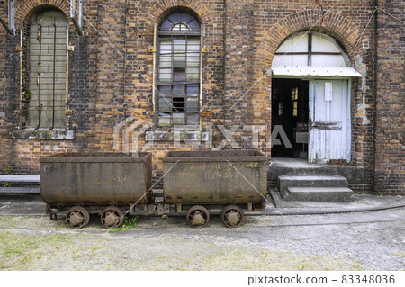 Omuta's modern industrial heritage Miike Coal Mine Miyahara Pit Coal box and off-mine transport rail (Omuta City, Fukuoka Prefecture) Omuta's modern industrial heritage Miike Coal Mine Miyahara Pit Coal box and off-mine transport rail (Omuta City, Fukuoka Prefecture) 83348036