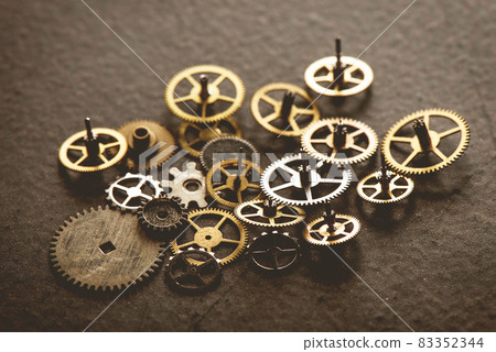 many parts of mechanical wristwatch many parts of mechanical wristwatch 83352344