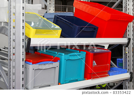 Crates and boxes Crates and boxes 83353422