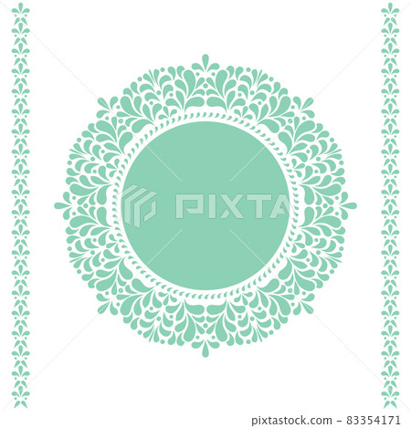 Decorative frame Elegant vector element for design 83354171