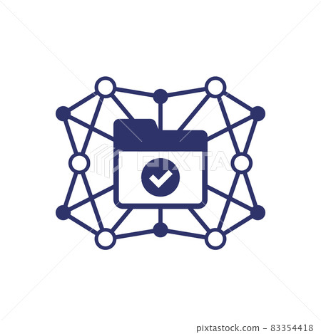 active directory icon on white 83354418