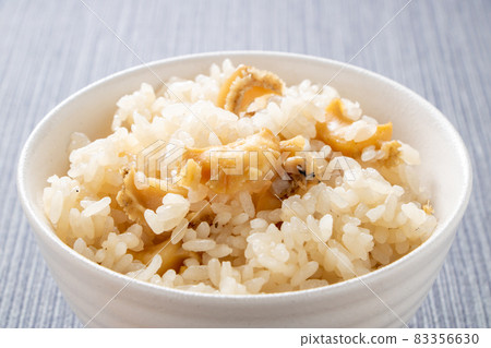 Abalone cooked rice. 83356630