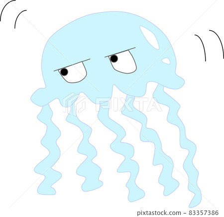 Image of floating jellyfish 83357386