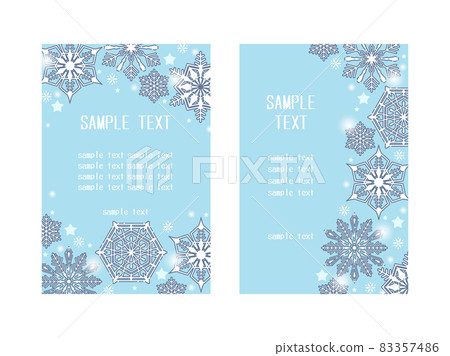 Snowy postcard 83357486