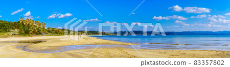Senrigahama Beach Panorama [Hirado City, Nagasaki Prefecture] 83357802