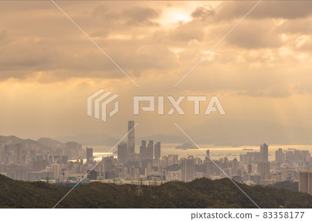 the view from Razor Hill, the Hong kong 17 Oct 2021 the view from Razor Hill, the Hong kong 17 Oct 2021 83358177