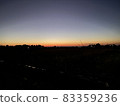 Countryside evening landscape 83359236