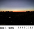 Countryside sunset landscape 83359238