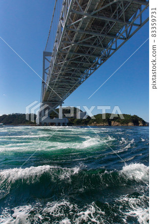Naruto bridge and whirlpools Naruto bridge and whirlpools 83359731