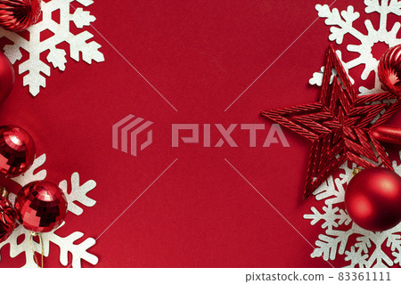 Christmas decorations and copy space Christmas decorations and copy space 83361111