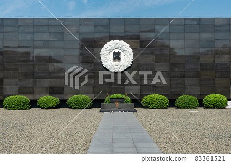Eternal flame in the Memorial Hall of the Victims of Nanjing Massacre by Japanese Invaders Eternal flame in the Memorial Hall of the Victims of Nanjing Massacre by Japanese Invaders 83361521
