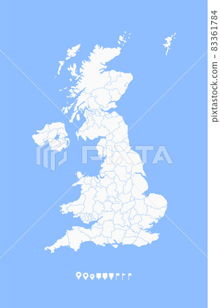 Map The United Kingdom, UK, Britain, England Map The United Kingdom, UK, Britain, England 83361784