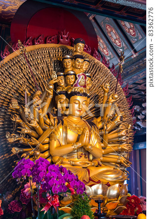 Statue of Buddha Avalokitesvara at the Eight Great Temples in Beijing, China Statue of Buddha Avalokitesvara at the Eight Great Temples in Beijing, China 83362776