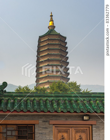 The Stupa of the tooth relic of the Buddha in Lingguang Buddhist temple, Beijing The Stupa of the tooth relic of the Buddha in Lingguang Buddhist temple, Beijing 83362779