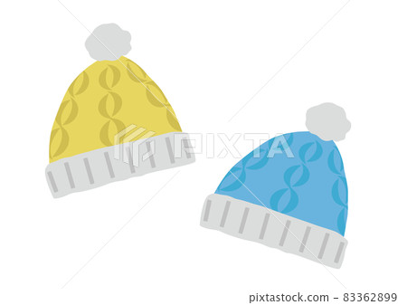 插圖集針織帽 83362899