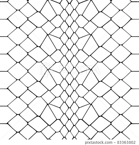 Snake Skin Black and White Seamless Pattern Snake Skin Black and White Seamless Pattern 83363802