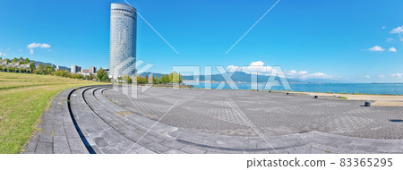 [琵琶湖（市民廣場）]（高解析版）滋賀縣大津市由美浜 83365295