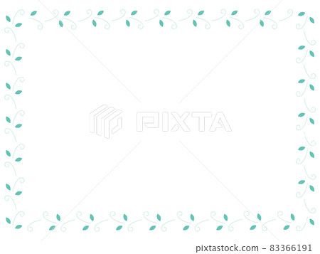 Natural and cute plant frame vector illustration Natural and cute plant frame vector illustration 83366191