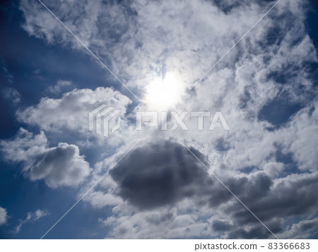 The sun hidden in the clouds The sun hidden in the clouds 83366683