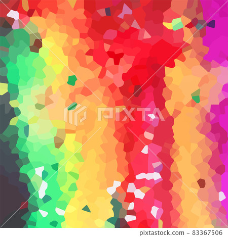 Multicolored background of rainbow spots. Vector illustration 83367506