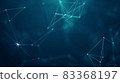 Technology network background. 83368197