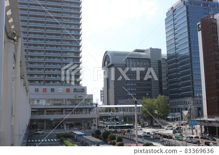 Cityscape of Sakai City Sakai East Station South Exit Intersection 83369636