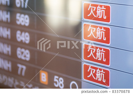 Image of flight cancellation 83370878