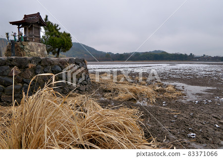 下到排水的廣澤池底部才能看到的風景 83371066
