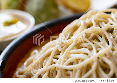 蕎麥麵的特寫 83371146