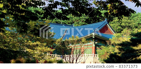 梁山通度寺院內的寺廟 梁山通度寺院內的寺廟 83371373