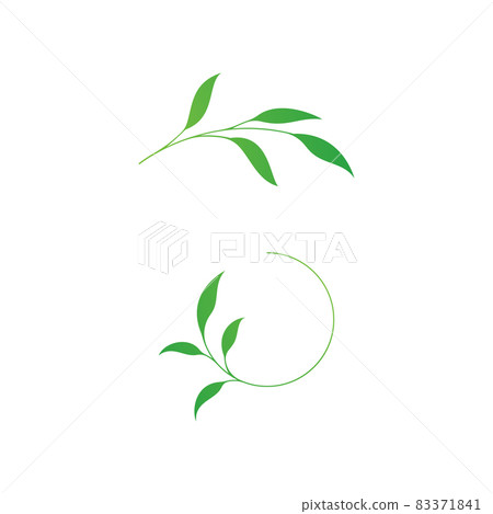 Olive leaf vector illustration design 83371841